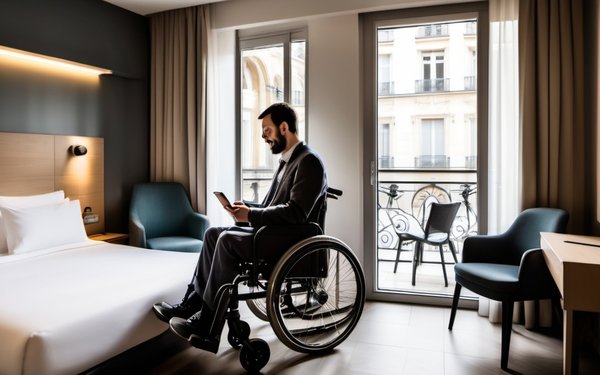 Réservation d'hôtels adaptés pour les personnes à mobilité réduite